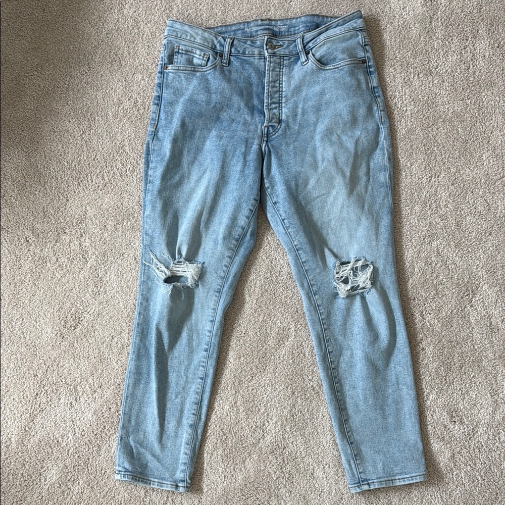 Old Navy Extra Stretch OG Straight High-Rise Jean